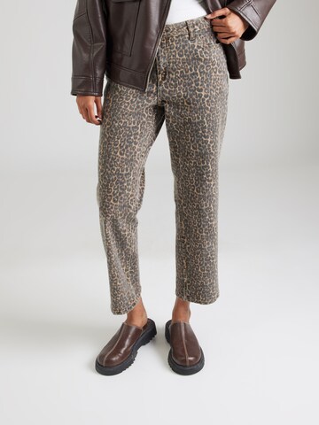 Sublevel Regular Jeans in Brown: front