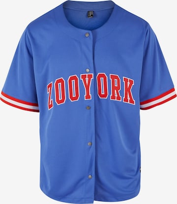 ZOO YORK Shirt in Blauw: voorkant