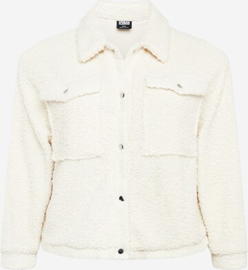 Urban Classics Between-Season Jacket in Beige: front