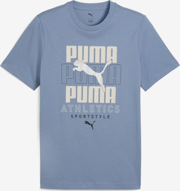 PUMA T-Shirt in Blau: Vorderseite