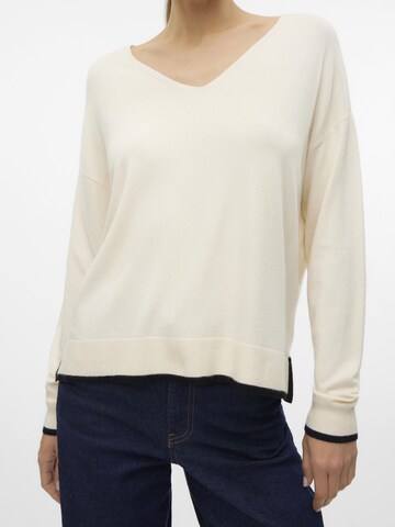 VERO MODA Pullover 'VMBreeze' in Beige