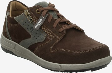 JOSEF SEIBEL Athletic Lace-Up Shoes 'Enrico 20' in Brown