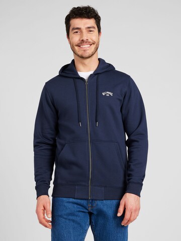 BILLABONG Sweat jacket 'ARCH' in Blue: front