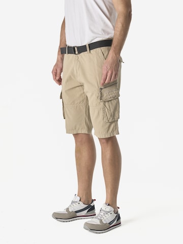 Regular Pantalon cargo KOROSHI en beige