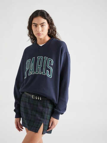 HOLLISTER Sweatshirt in Blue: front