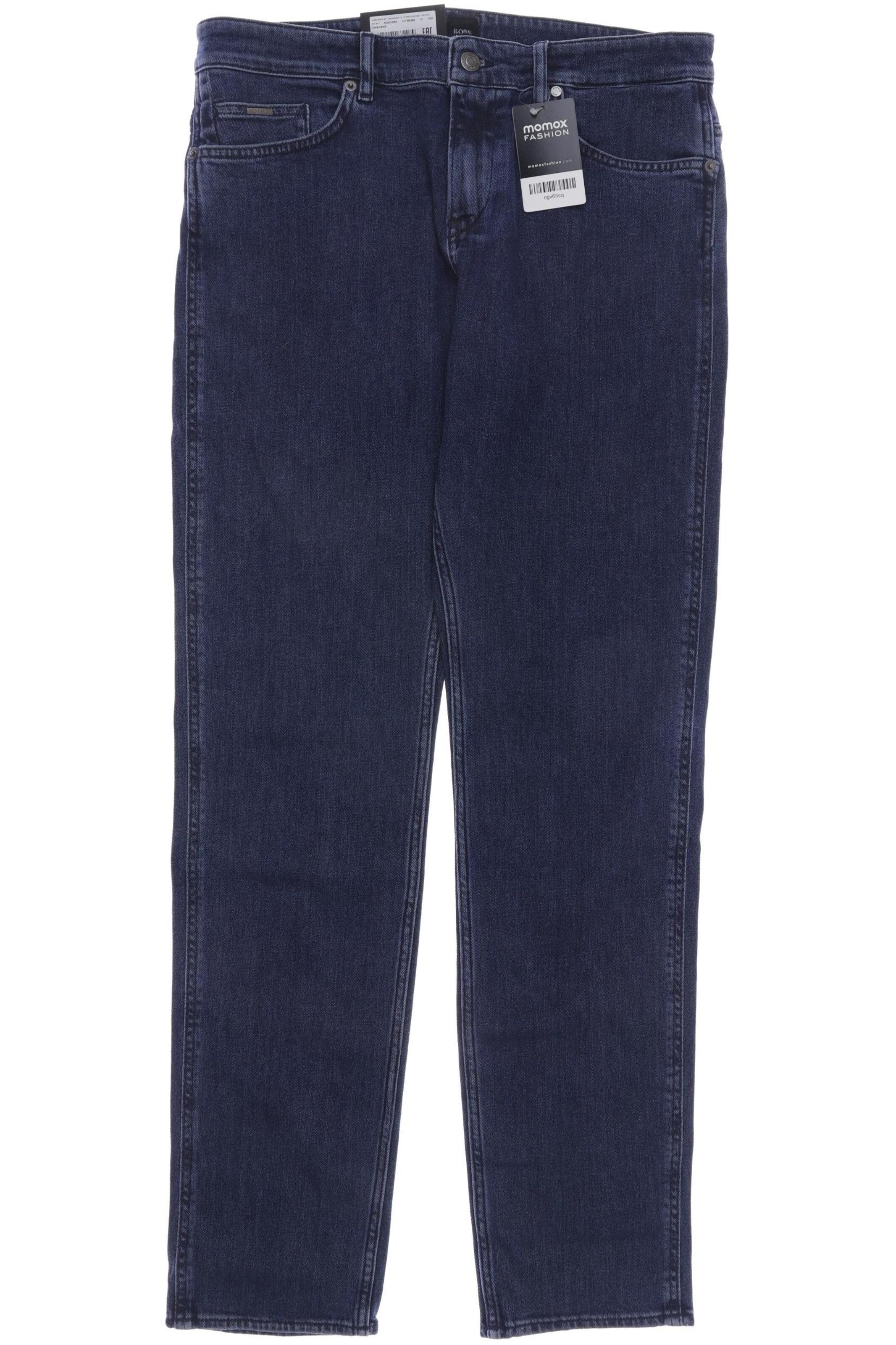 BOSS Black Jeans 33 in Blau: Vorderseite