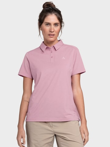 T-shirt fonctionnel 'Ramseck' Schöffel en rose : devant