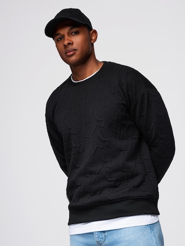 Sweat-shirt Ombre en noir