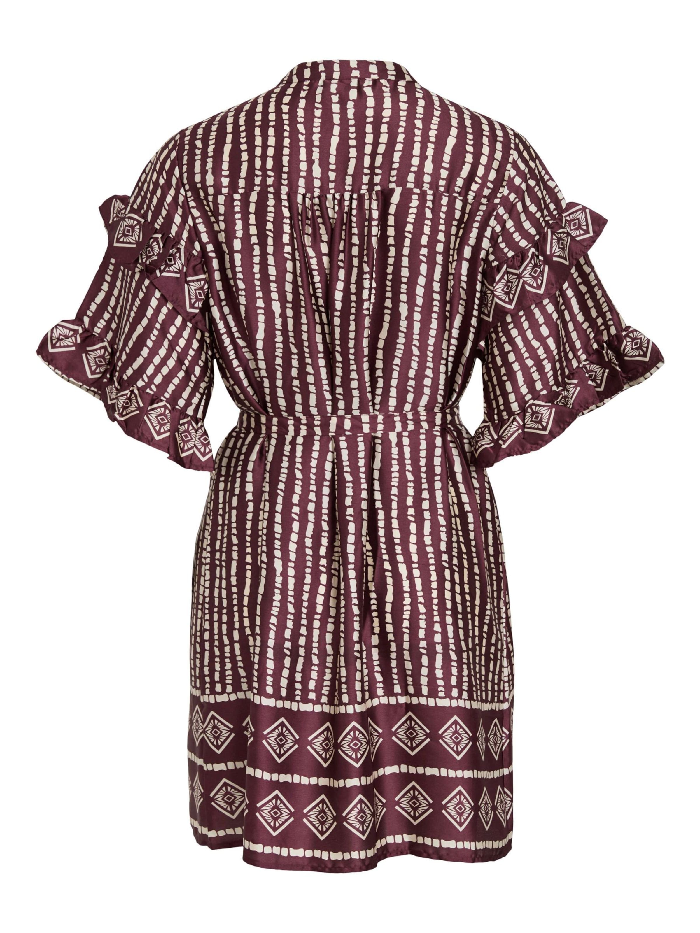 Robe-chemise VILA en rouge