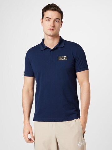 EA7 Emporio Armani - Camiseta en azul: frente