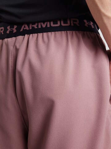 UNDER ARMOUR regular Sportsbukser i brun