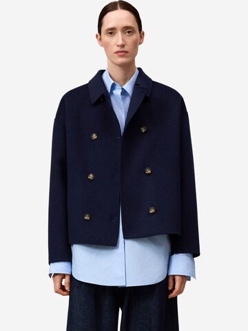 Adolfo Dominguez Übergangsjacke in Blau: Vorderseite