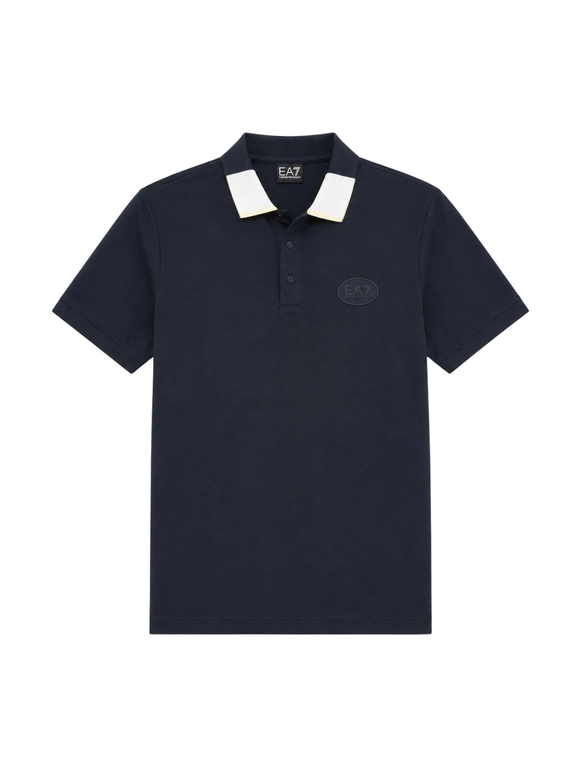 EA7 Emporio Armani T-shirt i blå: framsida