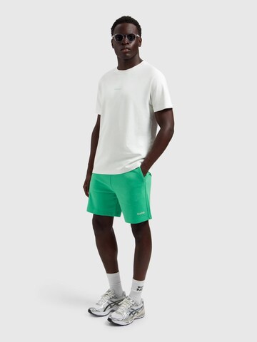 Pure Path Regular Pants in Green
