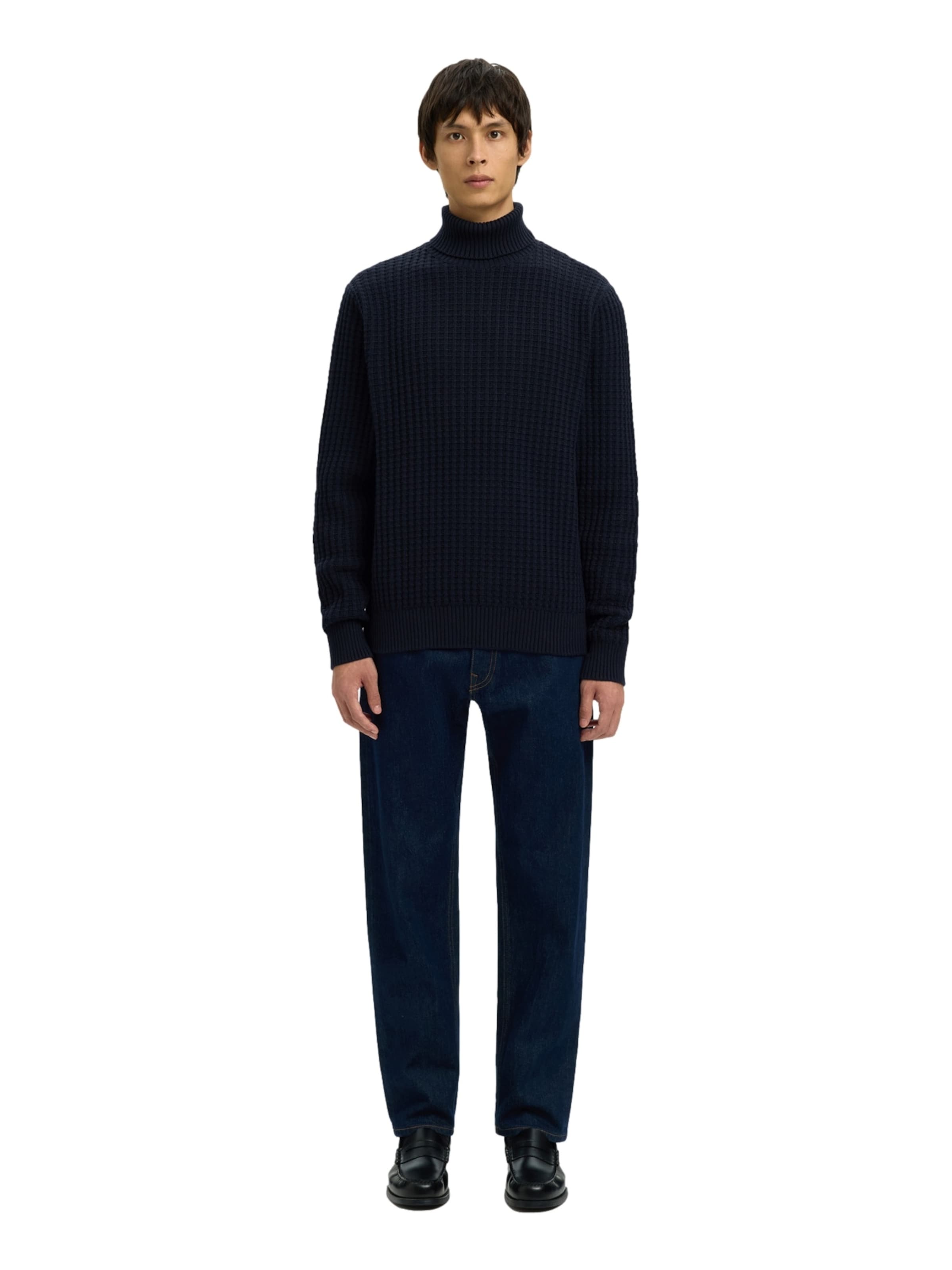 SELECTED Pullover 'SLHTom' in Blau