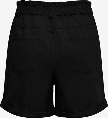 JDY Regular Shorts 'ZIZZY' in Schwarz