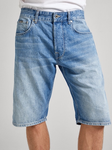 Pepe Jeans جينز واسع جينز بلون أزرق