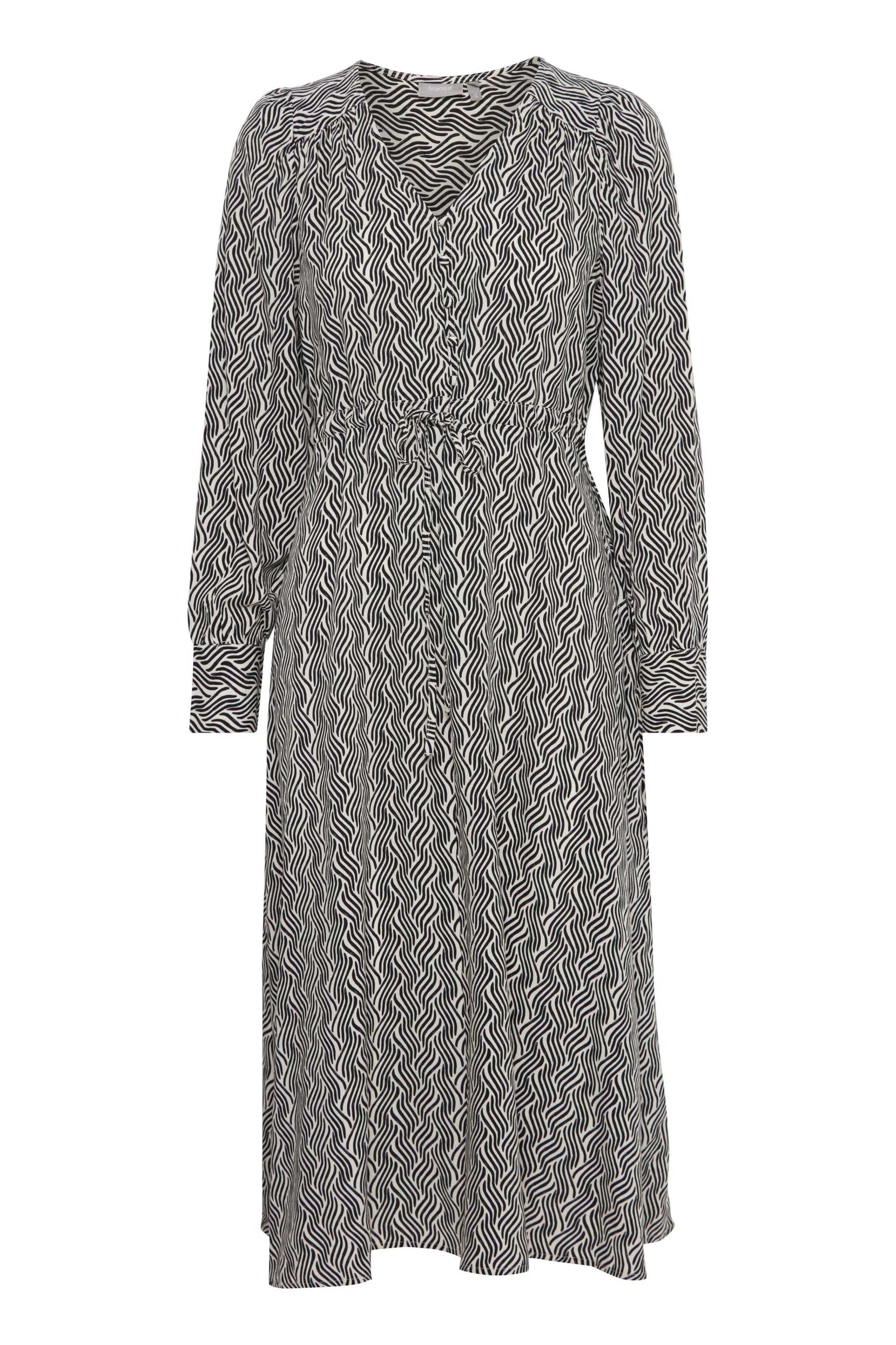 Robe 'Kiki Dr 2' Fransa en noir : devant