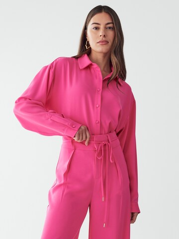 Camicia da donna 'FORD' di BWLDR in rosa: frontale
