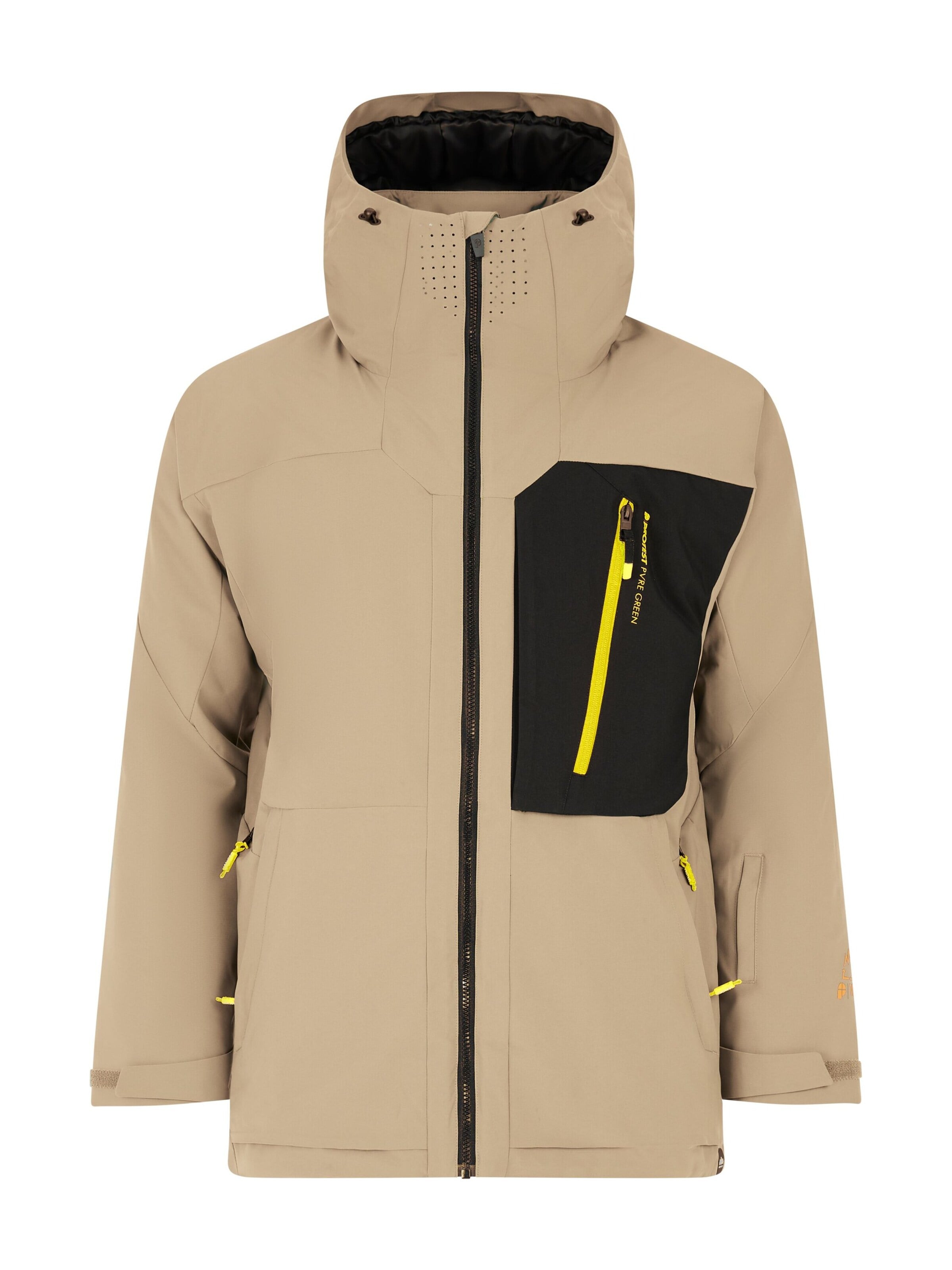 PROTEST Sports jacket 'PRTWest' in Brown: front