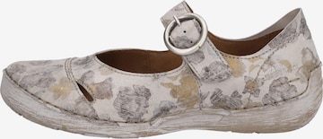 JOSEF SEIBEL Ballet Flats with Strap 'Fergey 80' in Beige: front