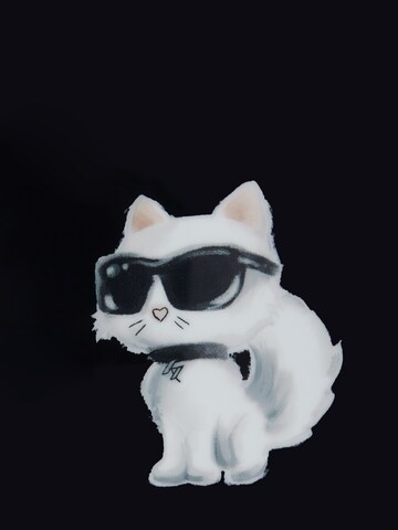 melns Karl Lagerfeld Viedtālruņa maciņš 'iPhone 16 Pro Max'