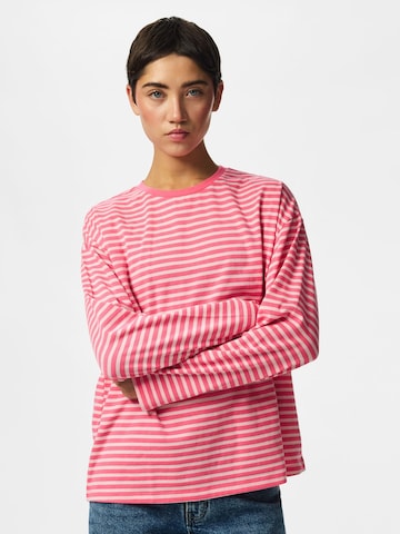 PIECES Shirt 'PCSadie' in Roze: voorkant