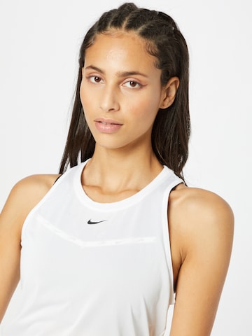 NIKE Sportovní top – bílá