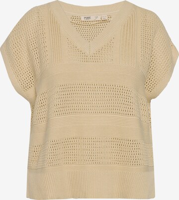 Ulla Popken Sweater in Beige: front