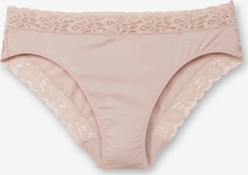 Slip CALIDA en rose : devant