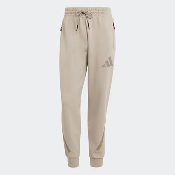 ADIDAS SPORTSWEAR Tapered Sporthose 'Z.N.E.' in Beige: Vorderseite