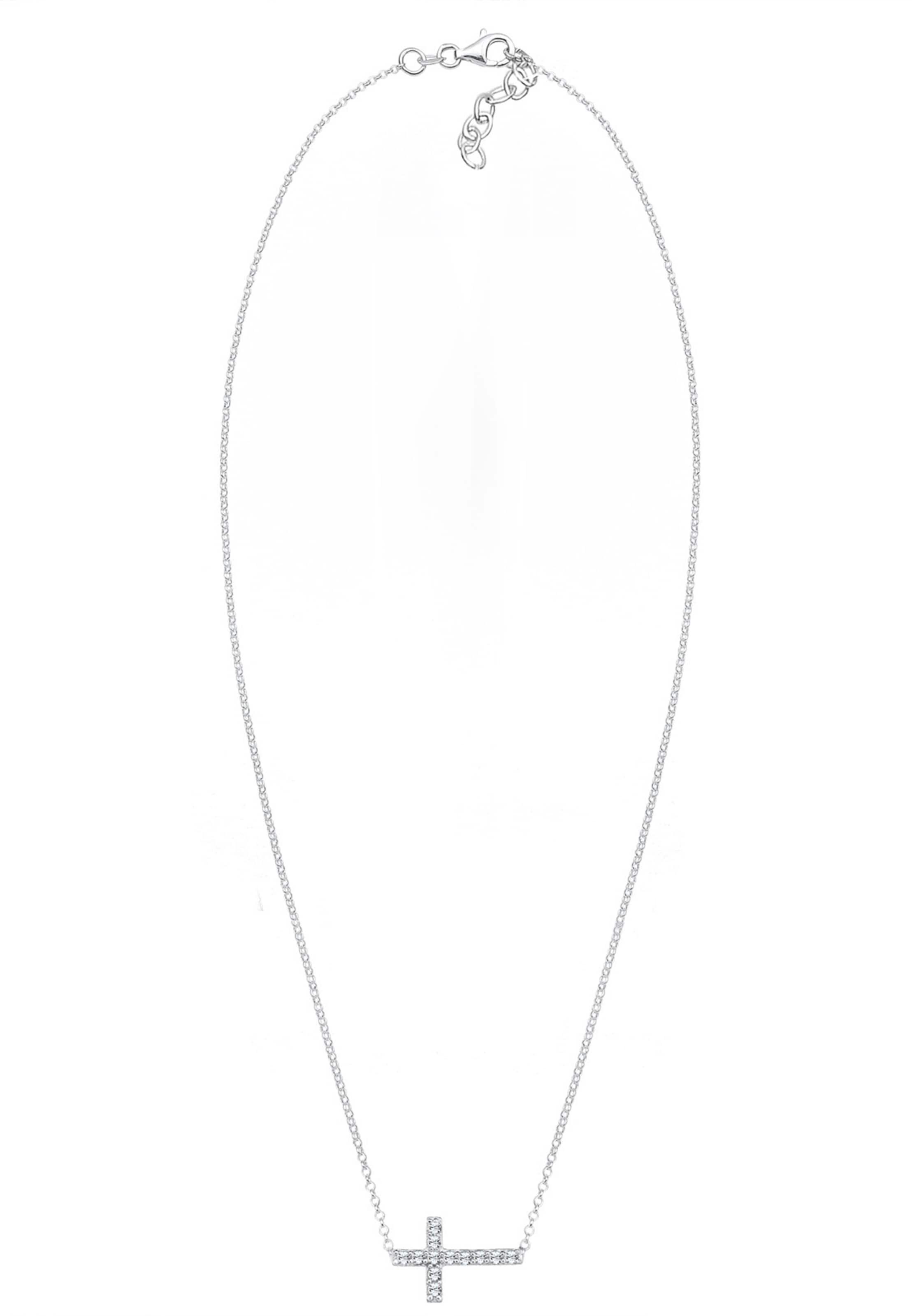 ELLI Ketting in Zilver: voorkant