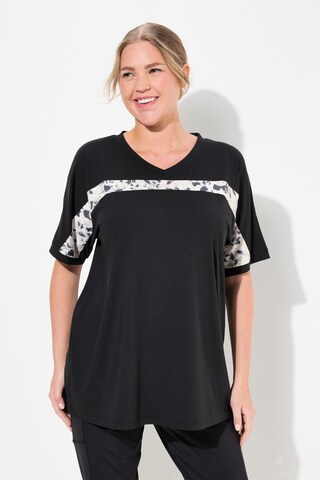 Ulla Popken Shirt in Zwart