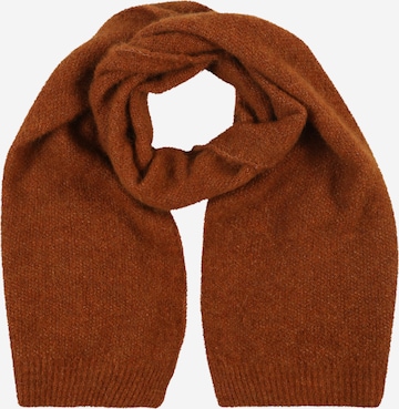 AMERICAN VINTAGE Scarf 'EAST' in Brown: front