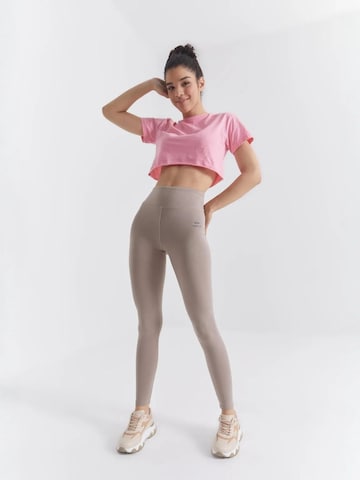 Tommy Life Skinny Leggings 'Gamaschen' - szürke