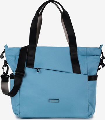 Borsa a spalla di Hedgren in blu: frontale