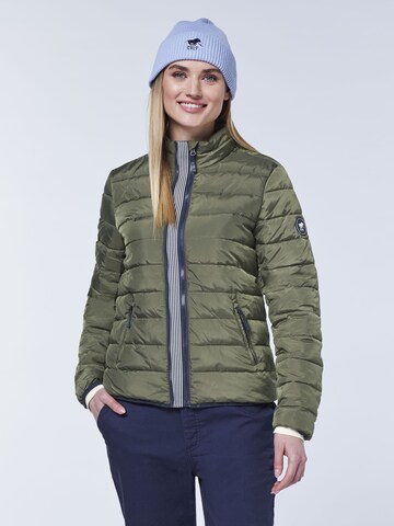 Polo Sylt Between-Season Jacket in Green: front