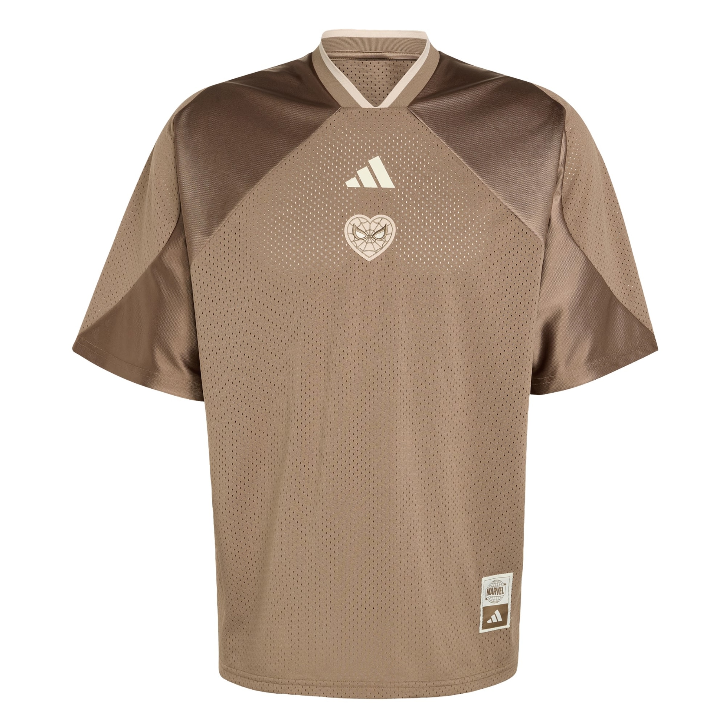 ADIDAS SPORTSWEAR - Camiseta funcional 'Spider-Man' en verde: frente