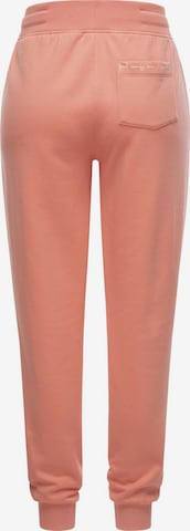 NAVAHOO - Tapered Pantalón en naranja