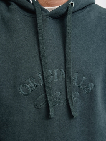 JACK & JONES Mikina 'JORBLEECKER' – zelená