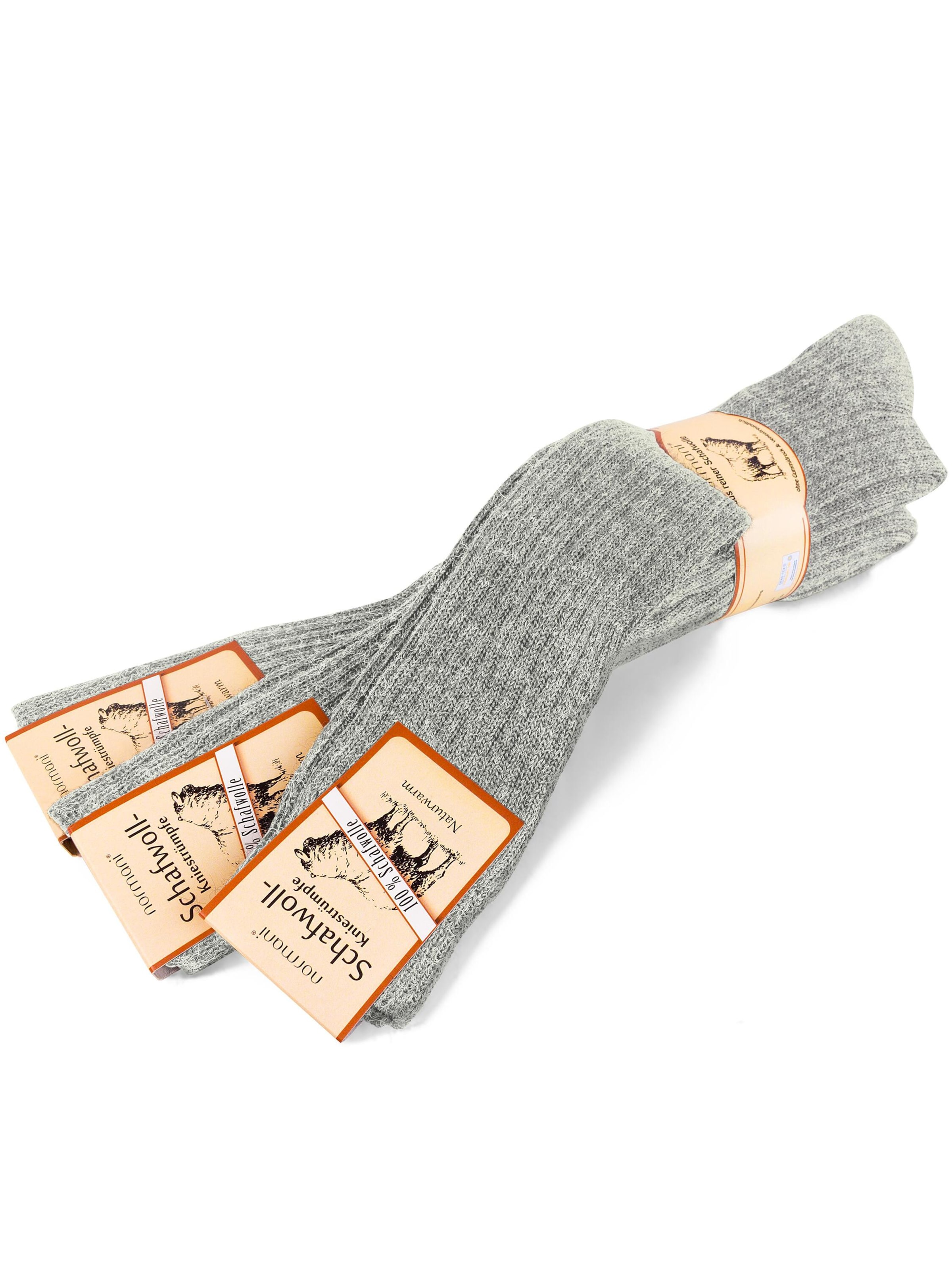 normani Knee socks in Grey