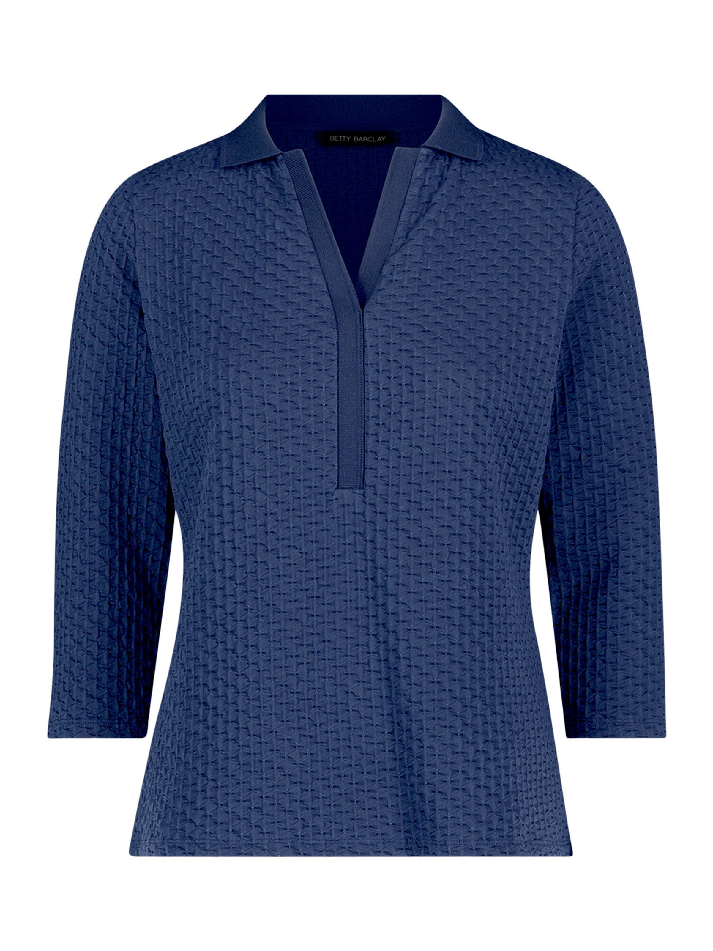T-shirt Betty Barclay en bleu : devant
