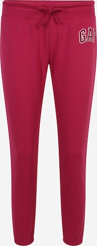 Effilé Pantalon Gap Petite en rose : devant