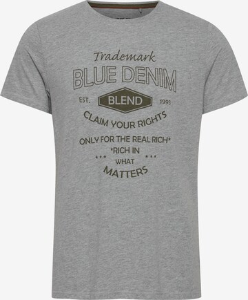 BLEND Shirt 'BHAdam' in Grey: front