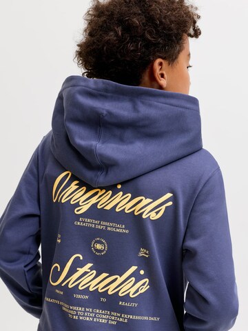 Jack & Jones Junior Sweatshirt 'JORNORREBRO' in Blauw