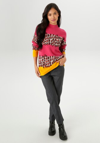 Aniston SELECTED Pullover in Pink