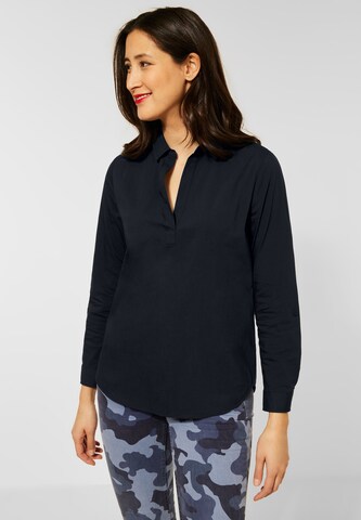 STREET ONE Blouse in Blue: front