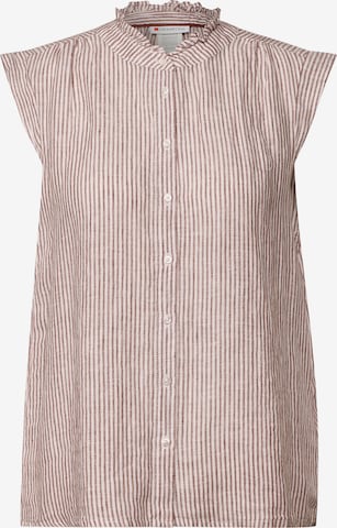 STREET ONE Bluse in Braun: Vorderseite