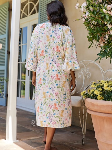 LAURA ASHLEY Dolg kopalni plašč | bež barva