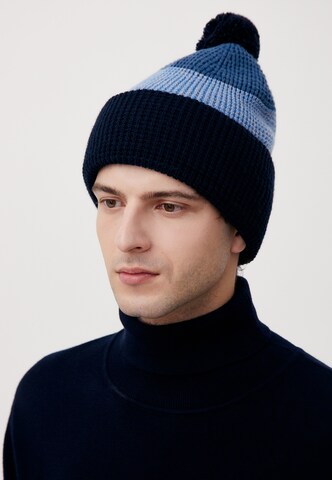 Finn Flare Muts in Blauw: voorkant